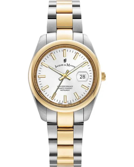 Women's watch Jacques du Manoir Inspiration Allure JWL03804, Silver dial, Bracelet in Stainless Steel