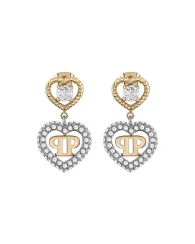Σκουλαρίκια Philipp Plein Rocked Heart PJZEA03EU