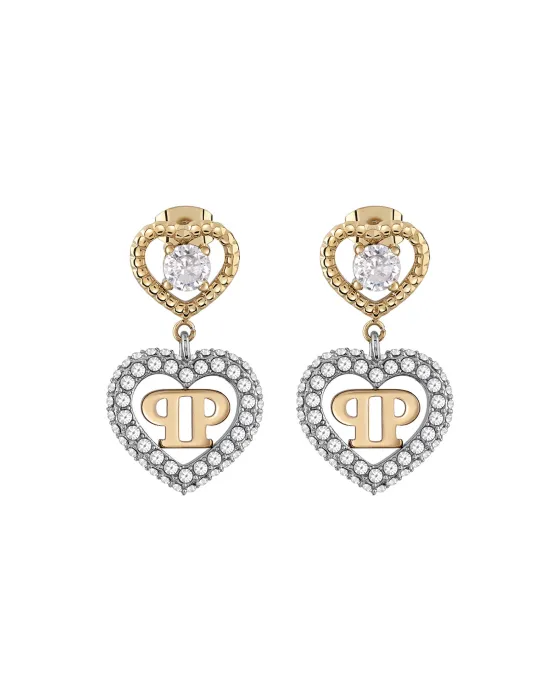 Σκουλαρίκια Philipp Plein Rocked Heart PJZEA03EU