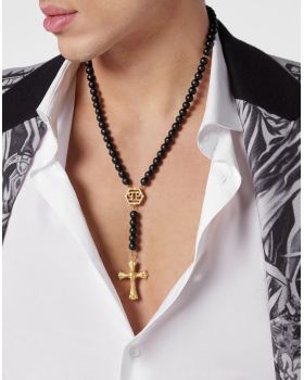 Κολιέ Philipp Plein Gothic Crusifix PJUEA08NU - 