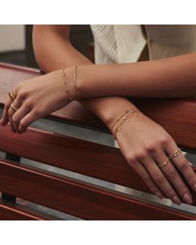 Βραχιόλι Ania Haie Multi Rhombus Station B066-03G - 