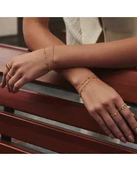 Βραχιόλι Ania Haie Multi Rhombus Station B066-03G - 