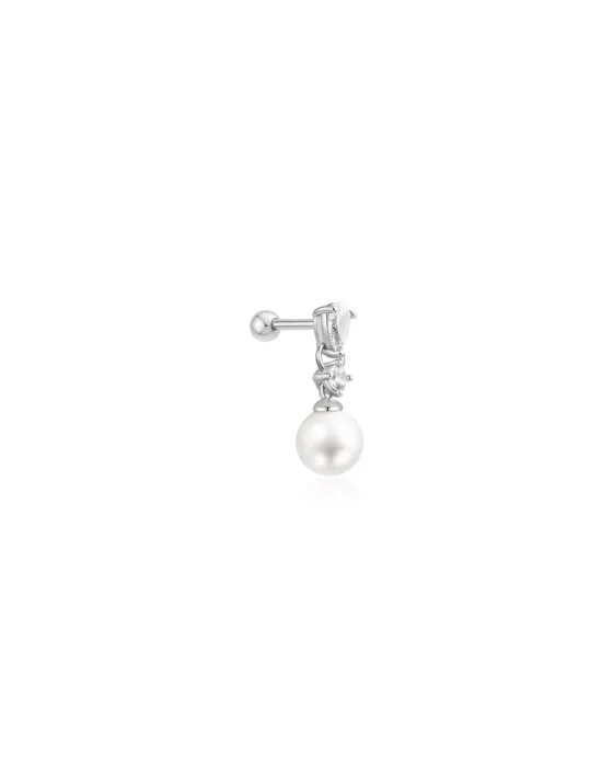 Σκουλαρίκι Ania Haie Pearl Dangling Barbell E070-15H
