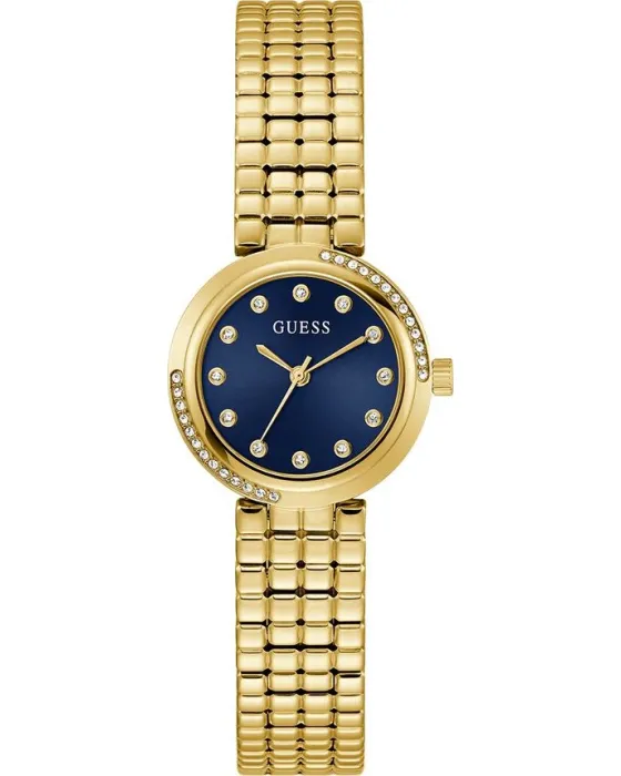 Women's watch Guess Clara GW0930L4, Blue dial, Bracelet in Stainless Steel