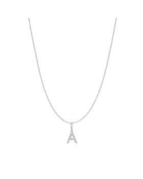 Κολιέ Ania Haie Silver Letter A Initial N074-09H