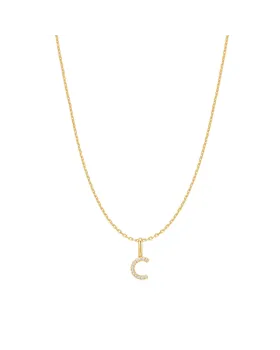 Κολιέ Ania Haie Gold Letter C Initial N074-11G