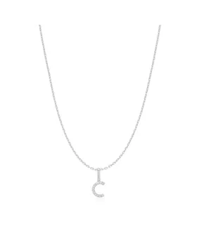 Κολιέ Ania Haie Silver Letter C Initial N074-11H