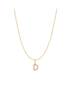 Κολιέ Ania Haie Gold Letter D Initial N074-12G