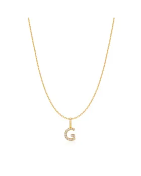 Κολιέ Ania Haie Gold Letter G Initial N074-15G