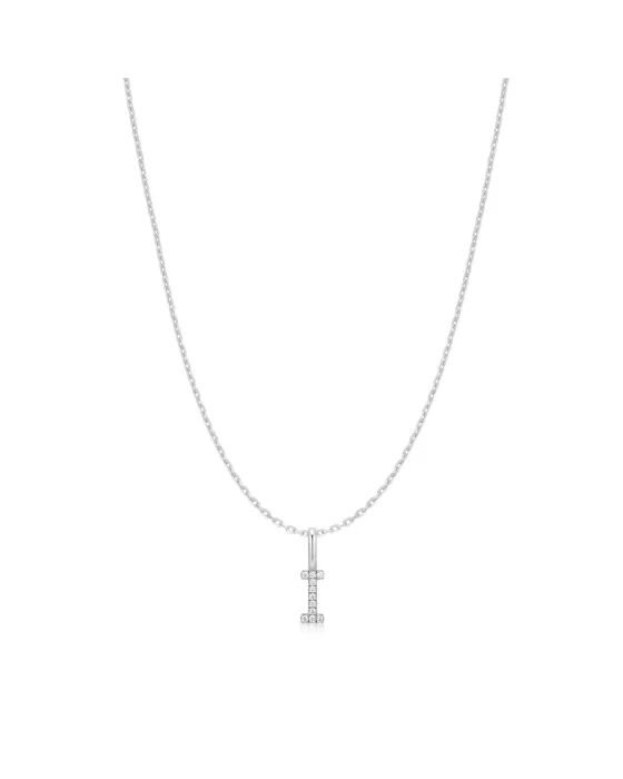 Κολιέ Ania Haie Silver Letter I Initial N074-17H