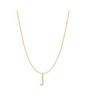 Κολιέ Ania Haie Gold Letter J Initial N074-18G
