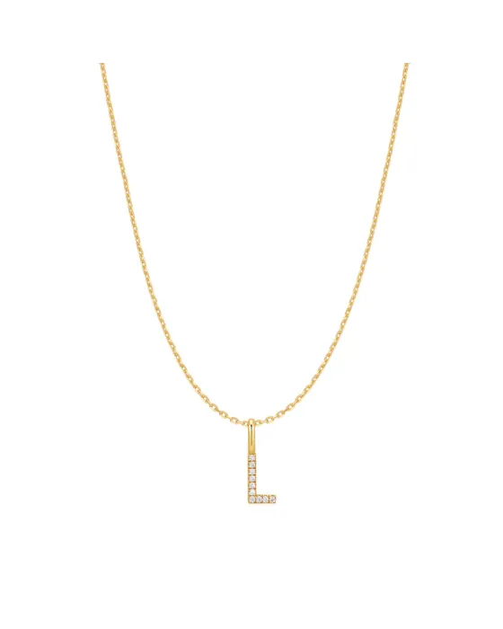 Κολιέ Ania Haie Gold Letter L Initial N074-20G