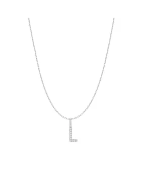 Κολιέ Ania Haie Silver Letter L Initial N074-20H