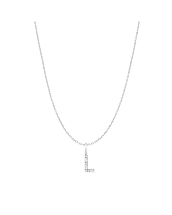 Κολιέ Ania Haie Silver Letter L Initial N074-20H