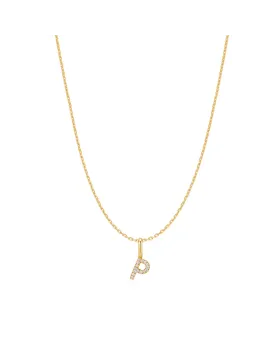 Κολιέ Ania Haie Gold Letter P Initial N074-24G