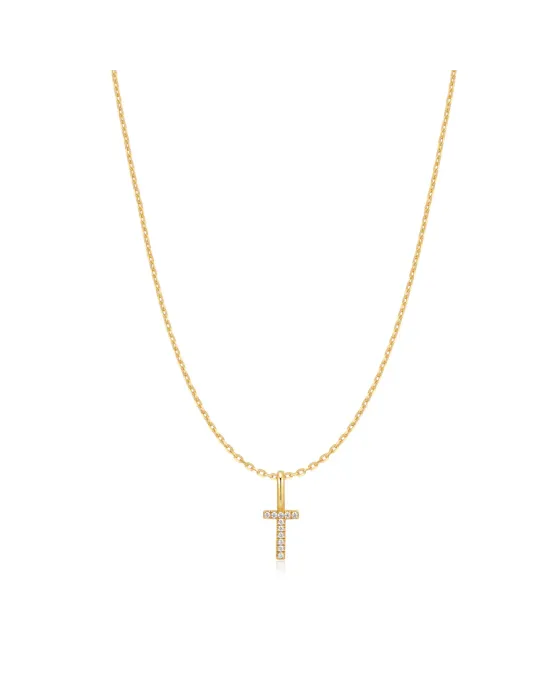 Κολιέ Ania Haie Gold Letter T Initial N074-28G
