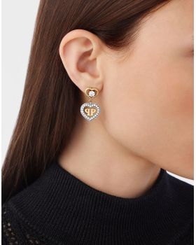 Σκουλαρίκια Philipp Plein Rocked Heart PJZEA03EU - 