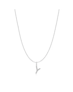Κολιέ Ania Haie Silver Letter Y Initial N074-33H