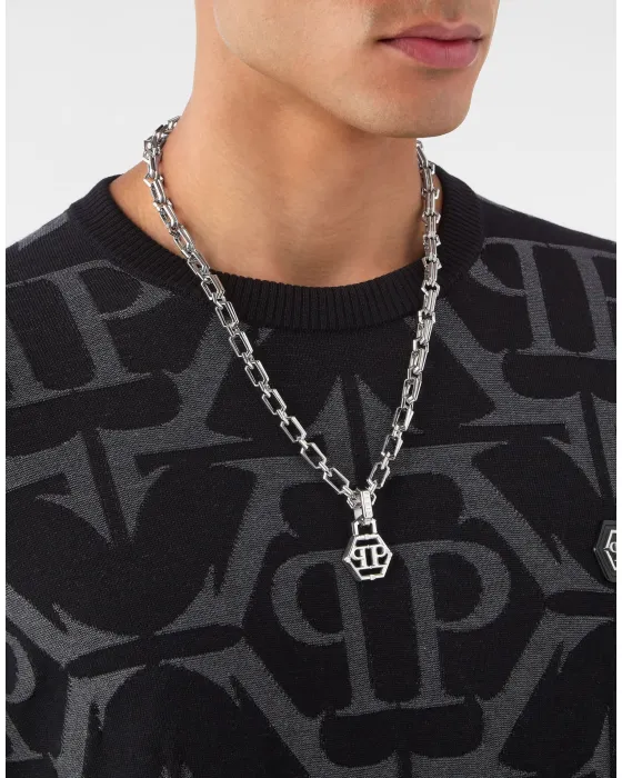 Κολιέ Philipp Plein Unity PJ9EA04NU, όψη 3