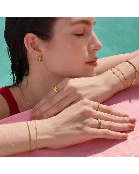 Βραχιόλι Ania Haie Wave B072-03G - 