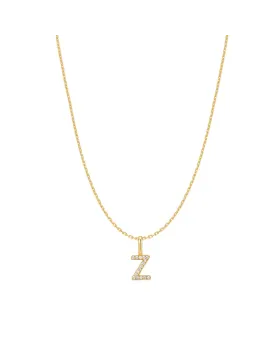 Κολιέ Ania Haie Gold Letter Z Initial N074-34G