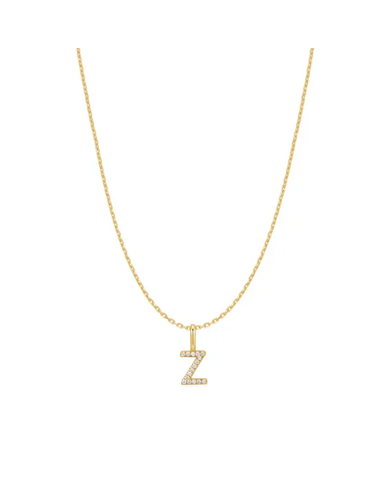 Κολιέ Ania Haie Gold Letter Z Initial N074-34G