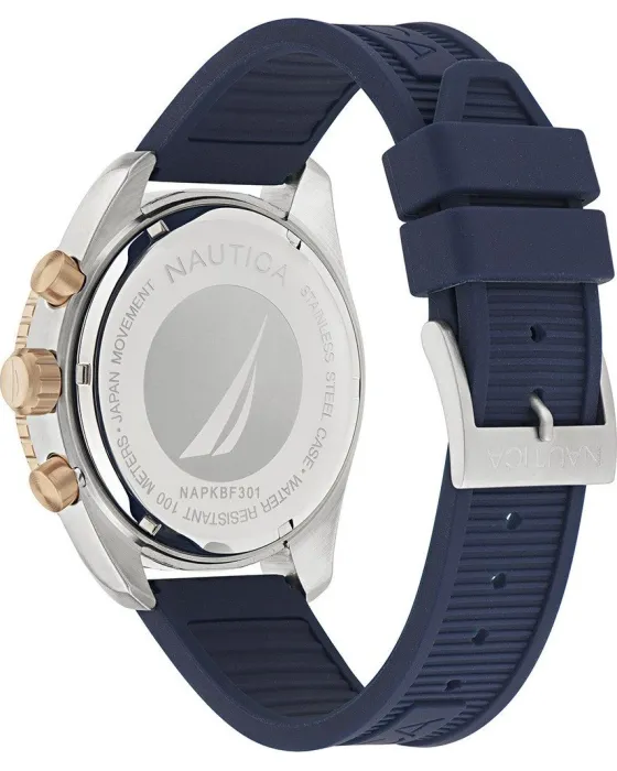 Nautica Key Biscayne Vintage Chronograph NAPKBF301, όψη 3
