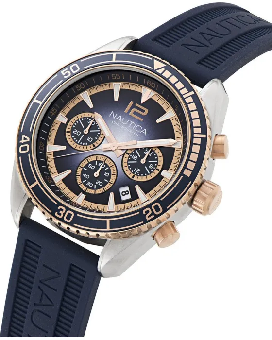Nautica Key Biscayne Vintage Chronograph NAPKBF301, όψη 2