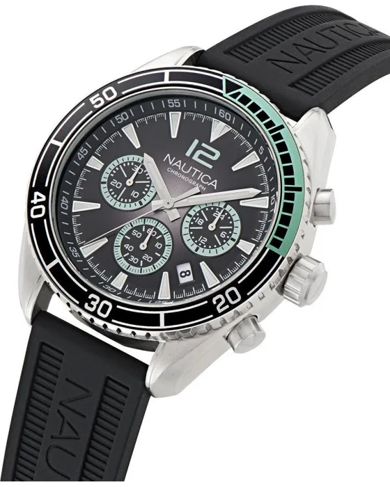 Nautica Key Biscayne Vintage Chronograph NAPKBF305, όψη 2