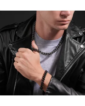 Κολιέ Police J Crank PEAGN0032303 - 