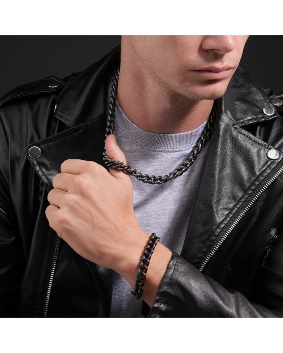 Κολιέ Police J Crank PEAGN0032303 - 