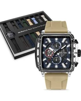 Police Clout Octet Chronograph BoxSet PEWGO00776X1