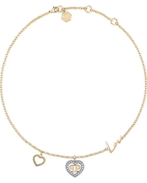 Κολιέ Philipp Plein Rocked Heart PJZEA05NU