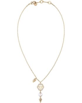 Κολιέ Philipp Plein Spiked Pearls PJ8EA05NU