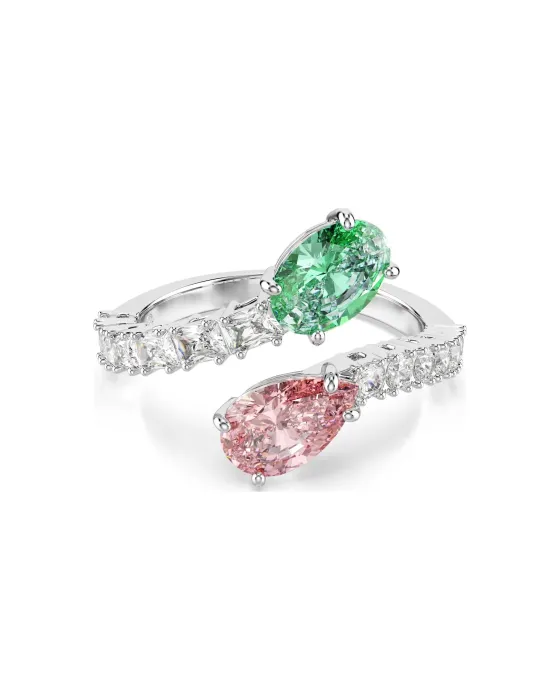 Δαχτυλίδι Ariana Grande x Swarovski, Επιροδιωμένο / Ζιργκόν, Πολύχρωμο