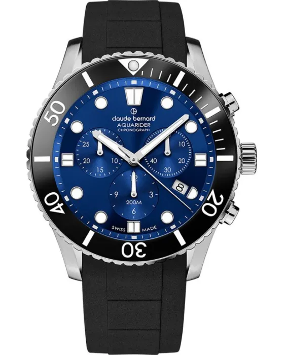 Claude Bernard Aquarider Chronograph 10252 3NBCA BUIB