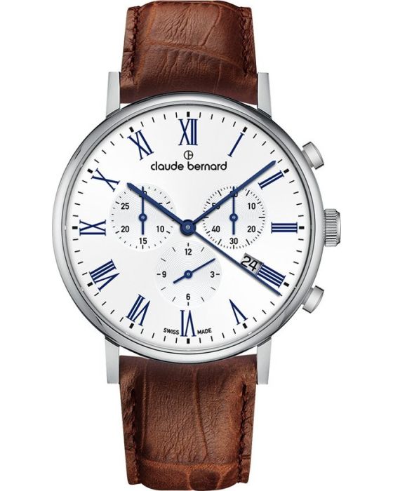 Claude Bernard Slim Line Chronograph 10258 3 BRBU