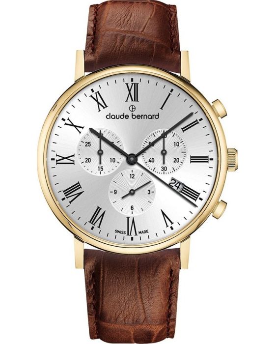Claude Bernard Slim Line Chronograph 10258 37J AR