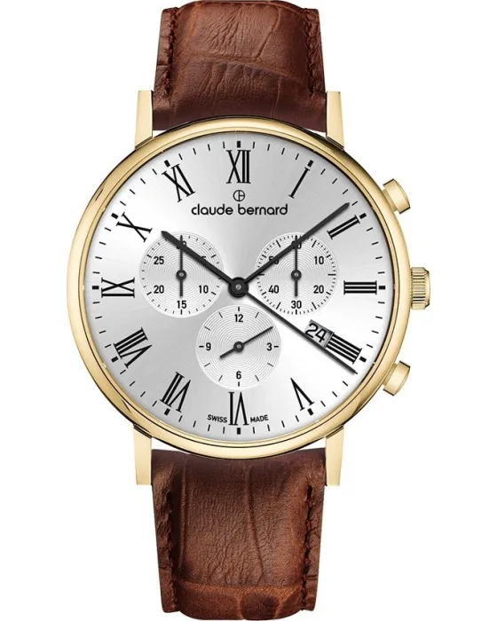 Claude Bernard Slim Line Chronograph 10258 37J AR