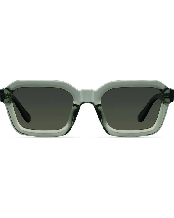 Sunglasses Meller Nayah Vetiver Olive NAY-VETIVEROLI, Green frame, Green lenses, UV400 CATEGORY 3