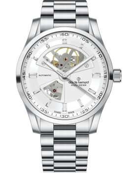 Claude Bernard Aquarider Open Heart Automatic 85030 3M AIN