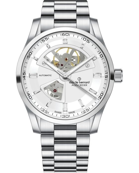 Claude Bernard Aquarider Open Heart Automatic 85030 3M AIN