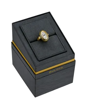 Bulova Classic Art Deco Ring Watch 97L188, view 6