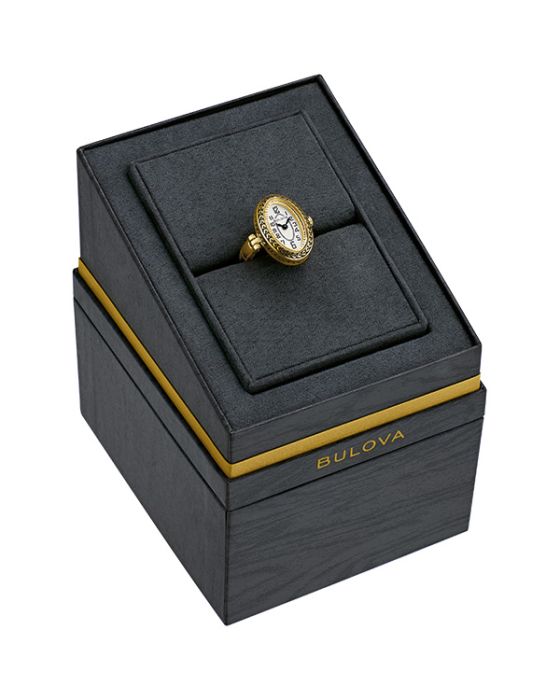 Bulova Classic Art Deco Ring Watch 97L188 - 