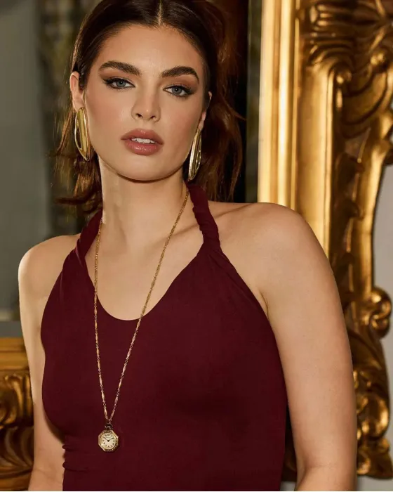 Bulova Rubaiyat Pendant Necklace 150th Anniversary Limited Edition 97L182, view 5