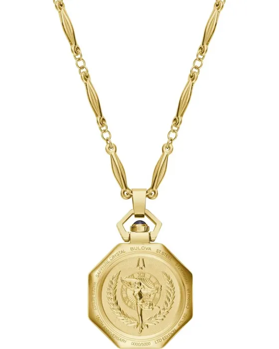 Bulova Rubaiyat Pendant Necklace 150th Anniversary Limited Edition 97L182, view 4