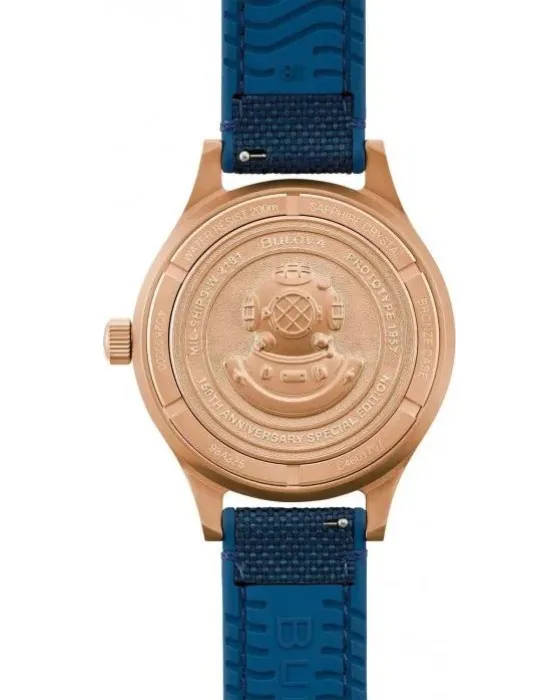 Bulova Mil-Ship Automatic 150th Anniversary Special Edition 98A325 - 