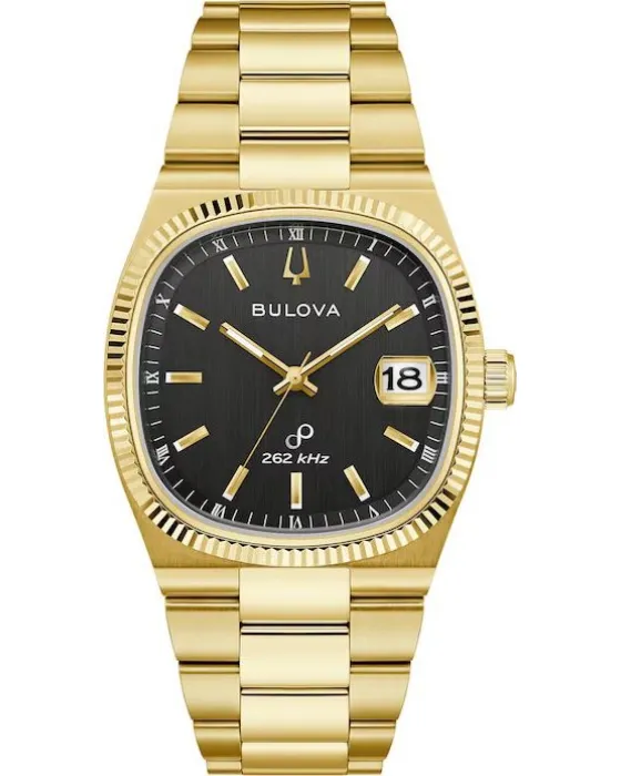Men's watch Bulova Super Seville Precisionist 97B246, Black dial, Bracelet in Stainless Steel