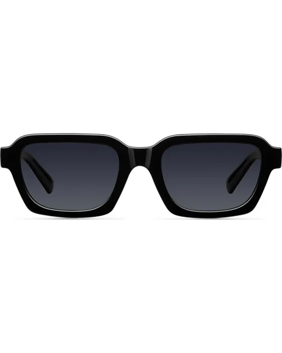 Γυαλιά ηλίου Meller Adisa All Black AD-TUTCAR, Μαύρο σκελετός, Μαύρο φακοί, UV400 CATEGORY 3