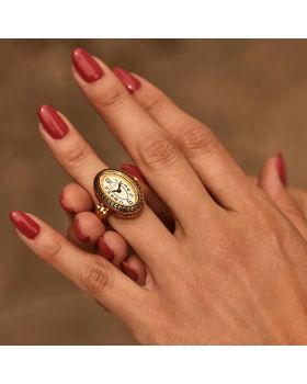 Bulova Classic Art Deco Ring Watch 97L188 - 